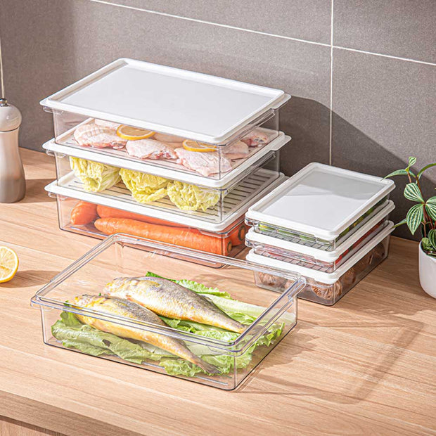 Stackable Container with Silicon Lid - 600ml