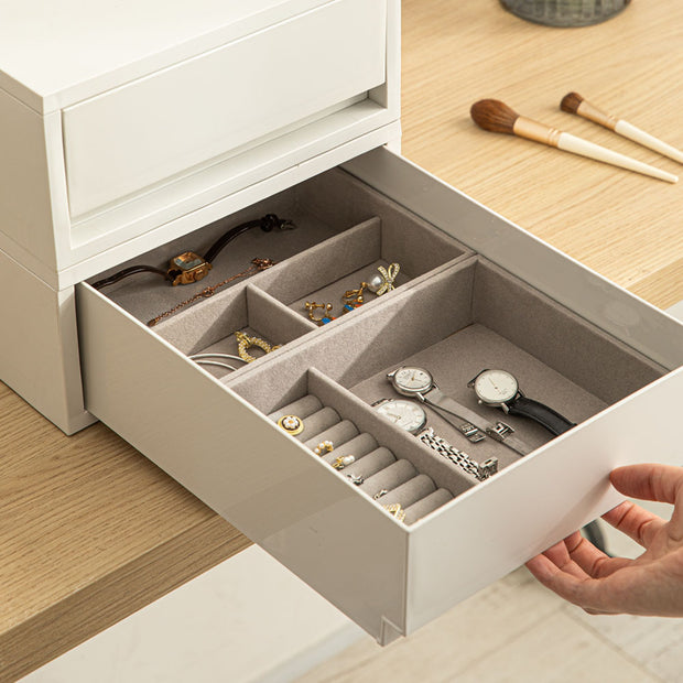 Jewellery Tray Organizer - Ring with Side Compartment