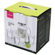 1400ml Glass Jug with 4pcs Glasses