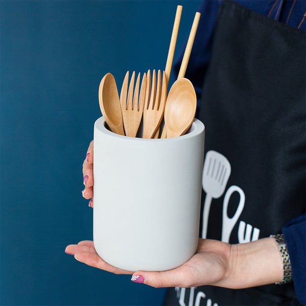 Diatomite Large Utensil Holder