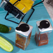 6pcs Condiment Seasoning Set with Rack