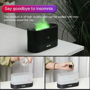 Flame Light Aroma Diffuser - Black