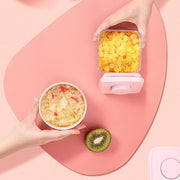 4pcs Pink Airtight Food Container Set