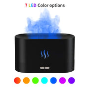 Flame Light Aroma Diffuser - Black