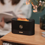 Flame Light Aroma Diffuser - Black