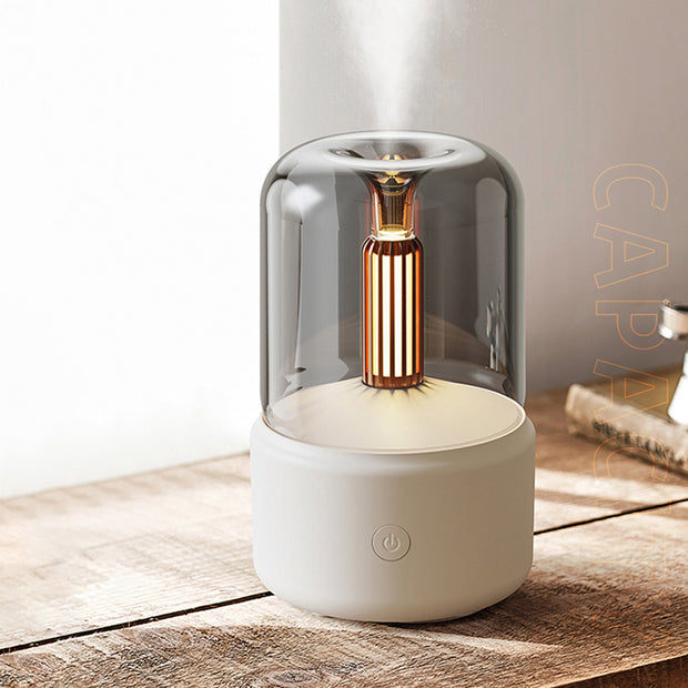 Candlelight Aroma Diffuser - White