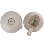 Circular 1000ml Vacuum Insulated Jug - Mocha Cream