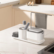 Long Sink Accessories with Cloth Rod Holder