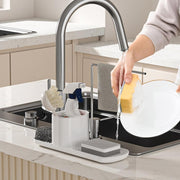 Long Sink Accessories with Cloth Rod Holder