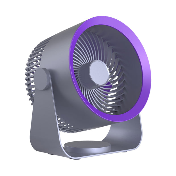 Rechargeable Desktop Fan - Purple
