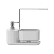 Soap Dispenser with Cloth Rod Holder