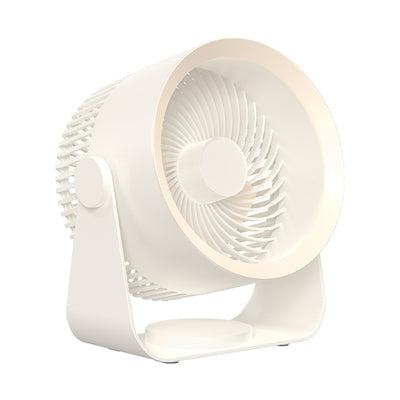 Rechargeable Desktop Fan - White