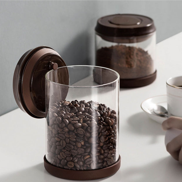 Airtight Coffee Beans Glass Container - 1200ml