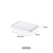 Stackable Container with Silicon Lid - 600ml