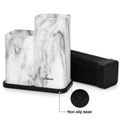 Marble Knives & Utensil Holder