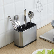 Stainless Steel 4 Compartment Utensil Holder