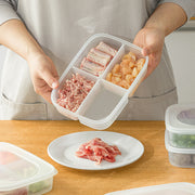 4 Compartment Food Container with Lid