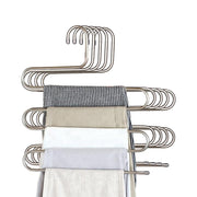 Stainless Steel Multi Layer Hanger (Set of 5)