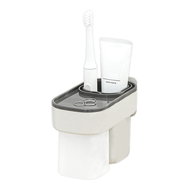 Toothbrush Mouthwash Holder (Stick-On)