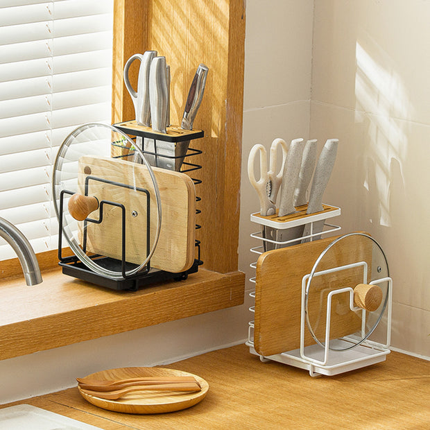 Kitchenware Accessories Holder - White