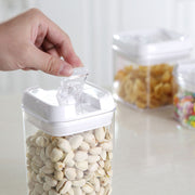 5pcs Stackable Airtight Food Container - White