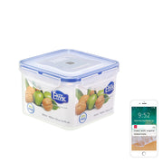 Rectangular Plastic Food Container - 900ml x 2pcs