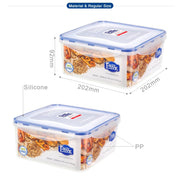 Rectangular Plastic Food Container - 2400ml