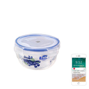 Round Mini Plastic Food Container - 300ml x 3pcs