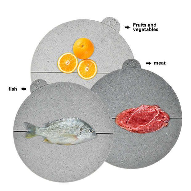 3pcs Round Foldable Cutting Board