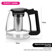 Tea Pot with Filter - 1600ml