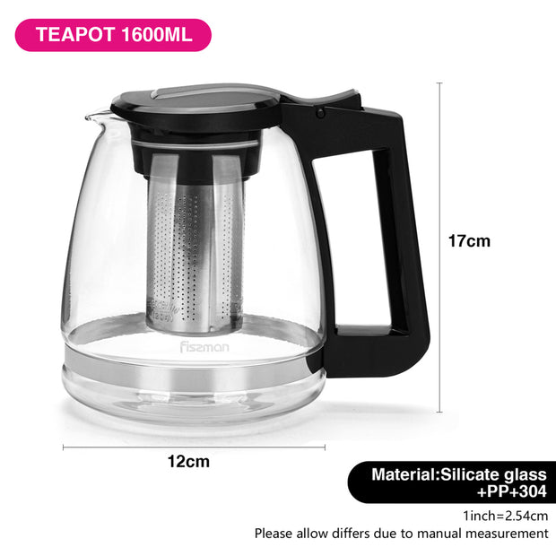 Tea Pot with Filter - 1600ml