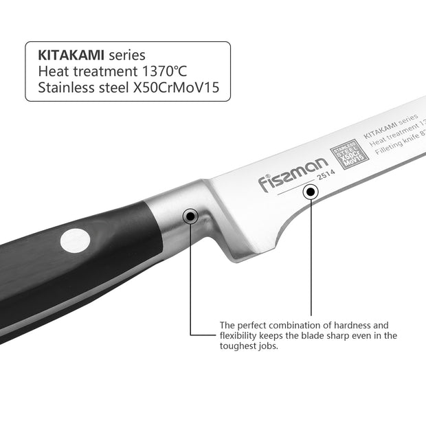 Kitakami 8" Filleting Knife