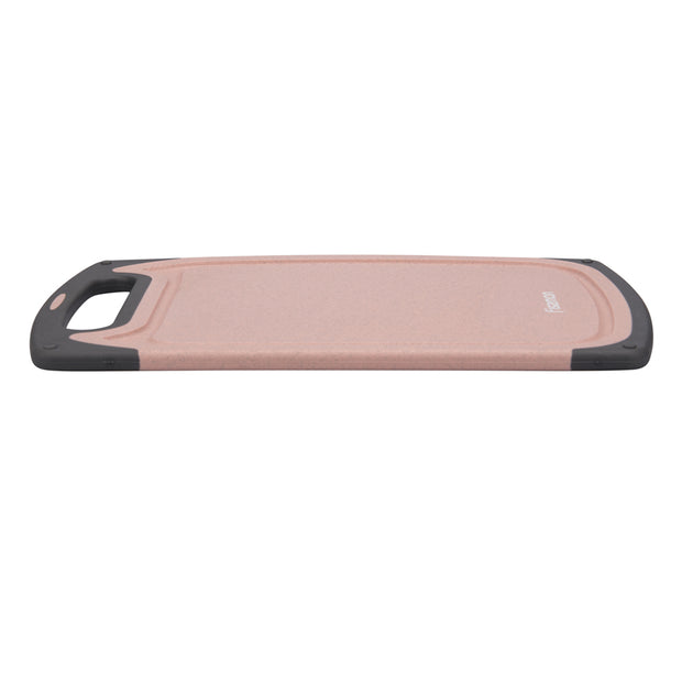 Rectangle Plastic Cutting Board with Handle - Pink, 25*15cm