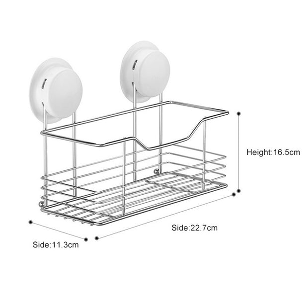 Suction Bathroom Shower Bottles Shelf