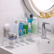 Suction Bathroom Storage Shelf - Large