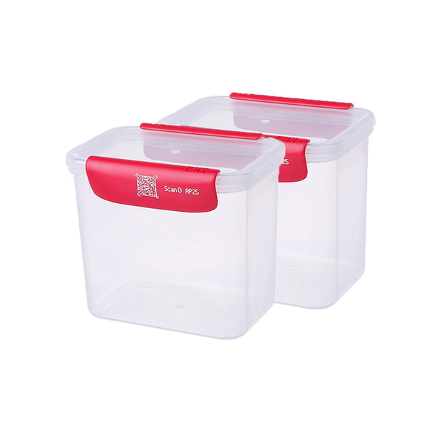 Smart Track Plastic Food Container - 1050ml x 2pcs