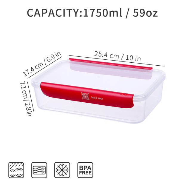 Smart Track Plastic Food Container - 1750ml