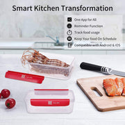 Smart Track Glass Food Container - 370ml x 2pcs