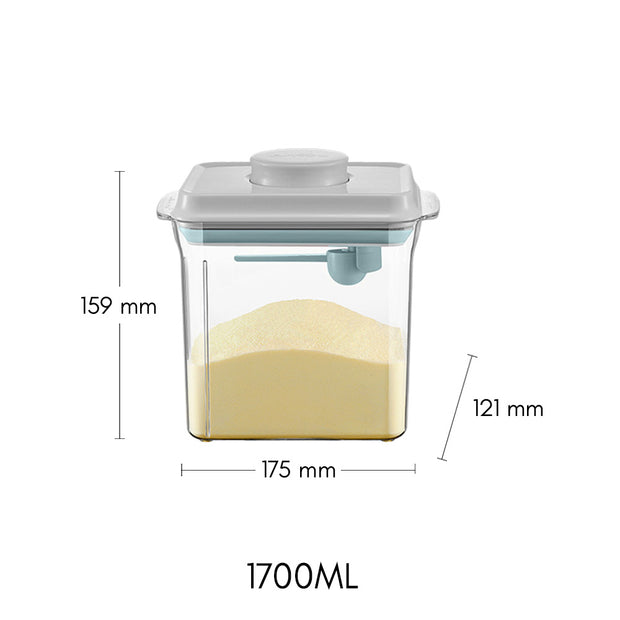 Airtight Milk Powder Container - 1700ml