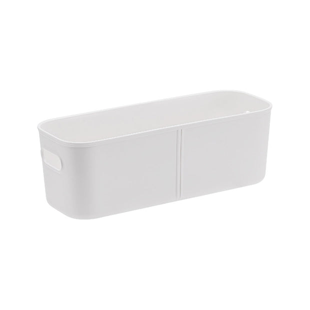 Narrow storage clearance box