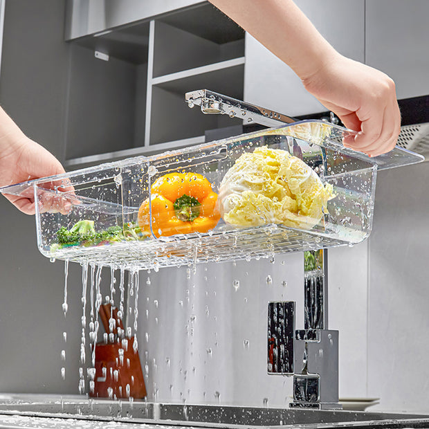 Adjustable Sink Basket - Clear