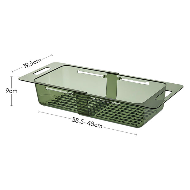 Adjustable Sink Basket - Green