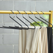 Slim Open End Hangers (Set of 5) in Bathroom