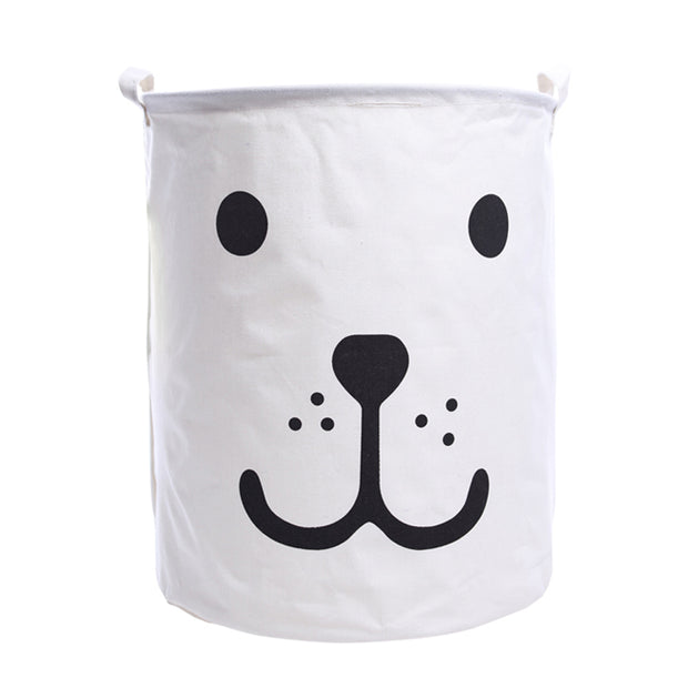 Smiley Laundry Basket