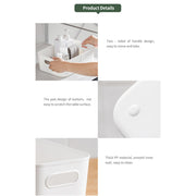 Ivory White Storage Box - Small