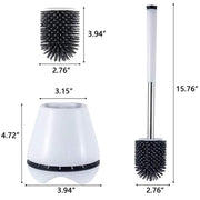 Toilet Brush with Tweezer