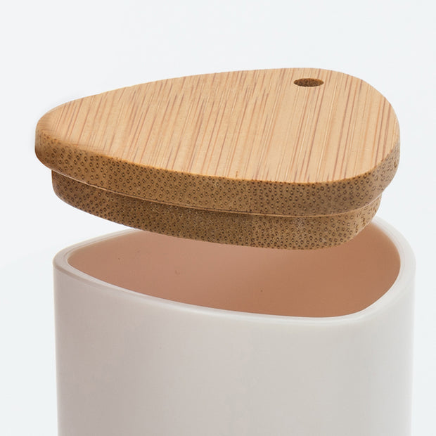 Toothpick Holder with Wooden Lid