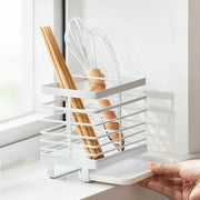 Cage Utensil Holder - White