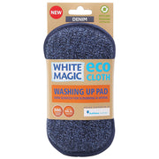 White Magic Washing Up Pad - Denim