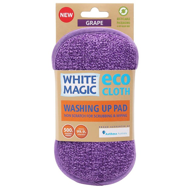 White Magic Washing Up Pad - Grape